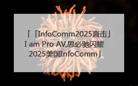 「InfoComm2025直击」I am Pro AV,思必驰闪耀2025美国InfoComm