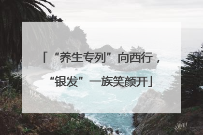 “养生专列”向西行，“银发”一族笑颜开