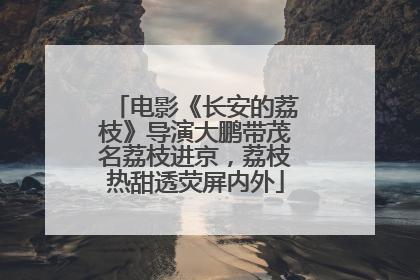 电影《长安的荔枝》导演大鹏带茂名荔枝进京，荔枝热甜透荧屏内外
