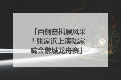 百舸奋楫展风采！张家浜上演陆家嘴金融城龙舟赛