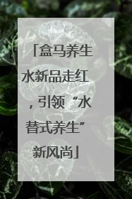 盒马养生水新品走红，引领“水替式养生”新风尚