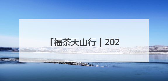 福茶天山行｜2025年“福茶天山行”系列活动在昌吉州启动