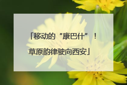 移动的“康巴什”！草原韵律驶向西安