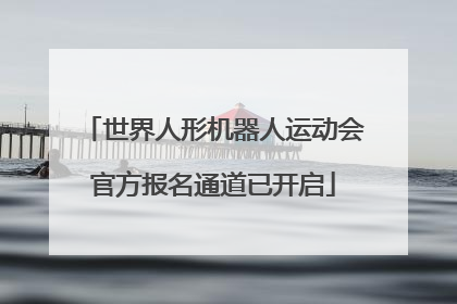 世界人形机器人运动会官方报名通道已开启