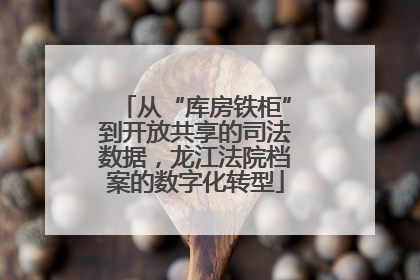 从“库房铁柜”到开放共享的司法数据，龙江法院档案的数字化转型