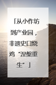 从小作坊到产业园，非遗史口烧鸡“涅槃重生”