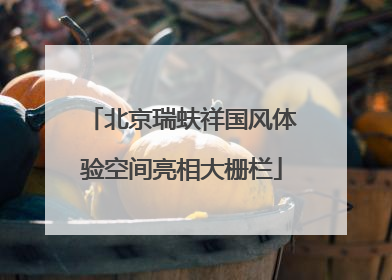 北京瑞蚨祥国风体验空间亮相大栅栏