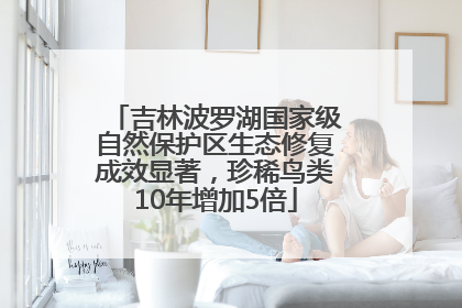 吉林波罗湖国家级自然保护区生态修复成效显著，珍稀鸟类10年增加5倍