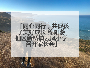 同心同行，共促孩子美好成长 绵阳游仙区新桥镇云凤小学召开家长会
