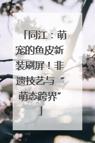 同江：萌宠的鱼皮新装刷屏！非遗技艺与“萌态跨界”