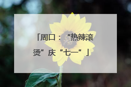 周口：“热辣滚烫”庆“七一”