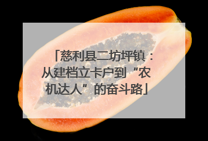 慈利县二坊坪镇：从建档立卡户到“农机达人”的奋斗路