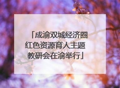 成渝双城经济圈红色资源育人主题教研会在渝举行