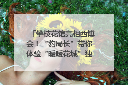 攀枝花馆亮相西博会！“豹局长”带你体验“暖暖花城”独特魅力｜西博视界