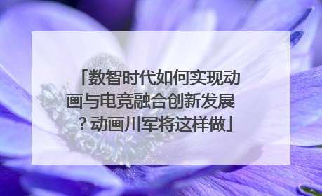 数智时代如何实现动画与电竞融合创新发展？动画川军将这样做