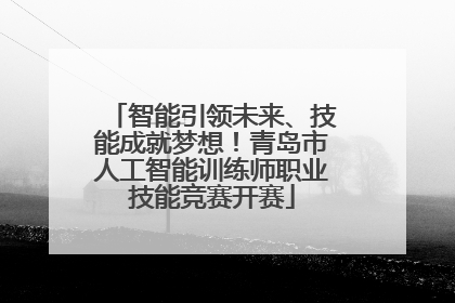 智能引领未来、技能成就梦想！青岛市人工智能训练师职业技能竞赛开赛