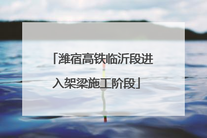 潍宿高铁临沂段进入架梁施工阶段