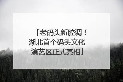 老码头新腔调！湖北首个码头文化演艺区正式亮相