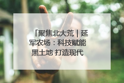 聚焦北大荒｜延军农场：科技赋能黑土地 打造现代农业“智慧芯”
