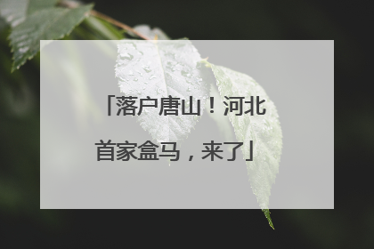 落户唐山！河北首家盒马，来了