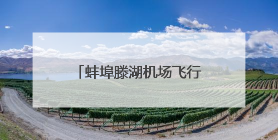 蚌埠滕湖机场飞行区预验收顺利完成