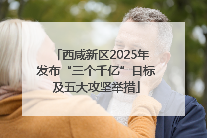 西咸新区2025年发布“三个千亿”目标及五大攻坚举措