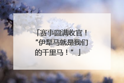 赛事圆满收官！“伊犁马就是我们的千里马！”