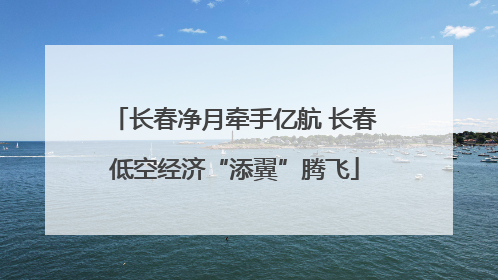 长春净月牵手亿航 长春低空经济“添翼”腾飞