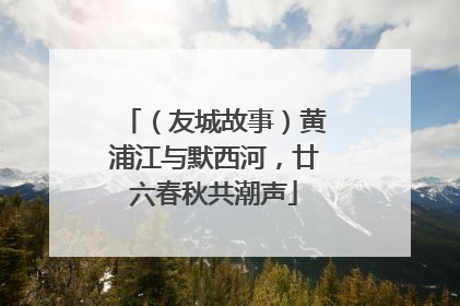 （友城故事）黄浦江与默西河，廿六春秋共潮声