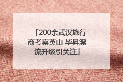 200余武汉旅行商考察英山 毕昇漂流升级引关注