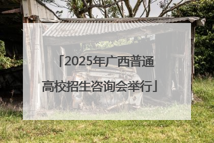 2025年广西普通高校招生咨询会举行