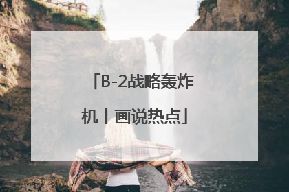 B-2战略轰炸机丨画说热点